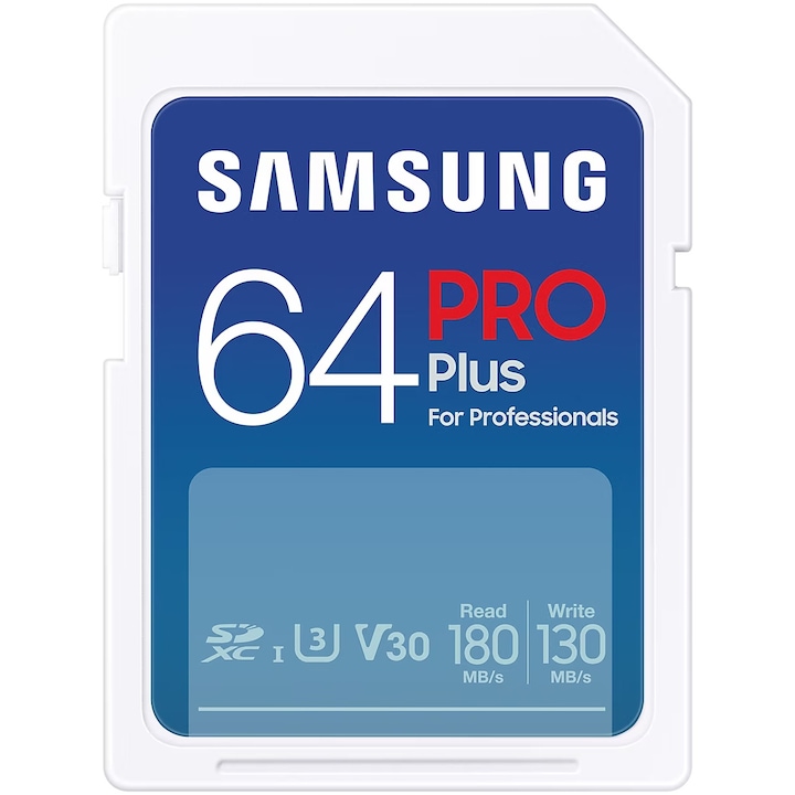 Карта памет Samsung SD, PRO Plus, 64GB
