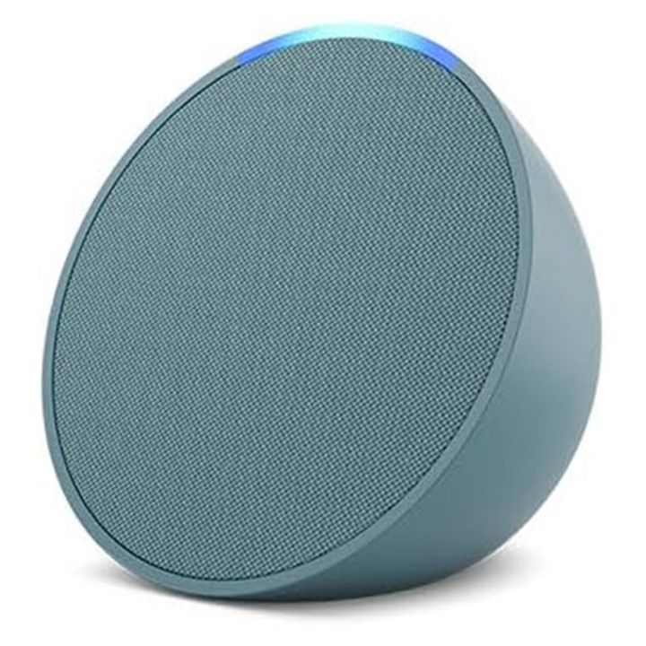Boxa inteligenta Amazon Echo Pop, Control voce Alexa, W-Fi, Bluetooth, Turcoaz