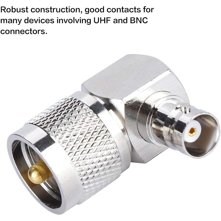 Adattatore Presa USA N.1 Connettore Adattatore RF Da SMA Femmina A UHF PL-259 Maschio SU4 UHF Vhf - Foto 13