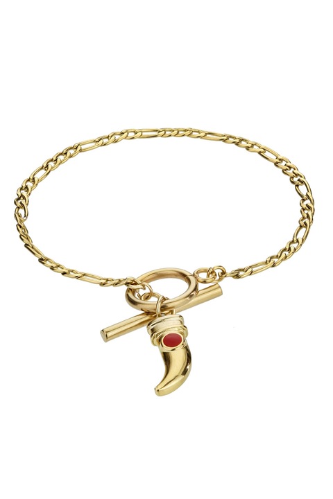 Marc Malone, Bratara din otel inoxidabil cu email, Auriu