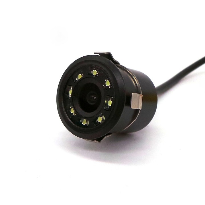 Tolatókamera, parkoló, LED nappali/éjjeli, mini 170 lökhárítóba, 12 V-os autóhoz, MotoLEDy