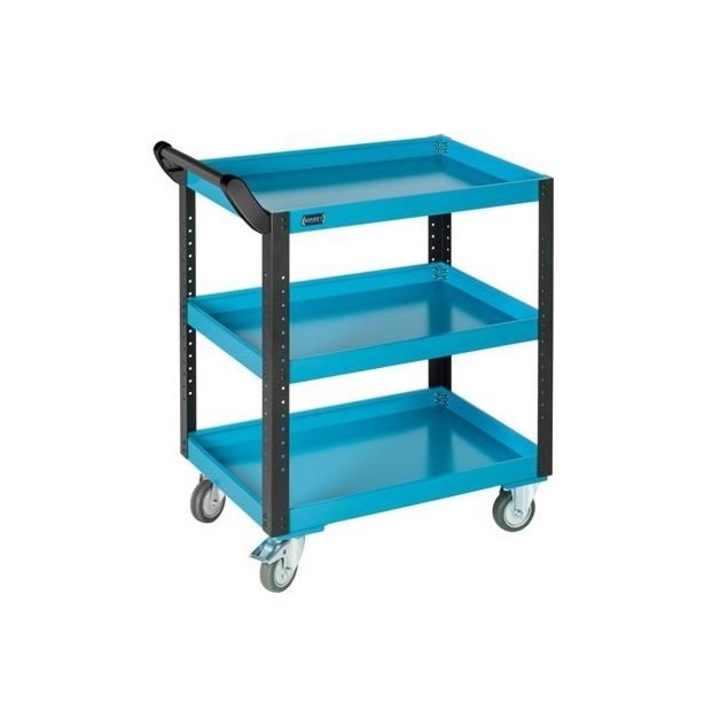 Carucior cu roti pentru atelier Hazet, metalic, 890 x 542 x 898.5 mm