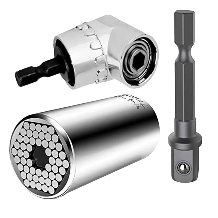 Cheie universala, Sunmostar, Inox, Argintiu