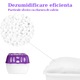 Dezumidificator Pasiv Hasepe® Cu 2 Rezerve 400G Parfum Lavanda, Dezumidificator Pasiv Fara Energie Pentru Spatii Pana La 35 Mp, Dezumidificator Pasiv Pentru Bai Dulapuri Rulote Si Autorulote, Sistem Eficient Absorbtie Umiditate Pentru Interior