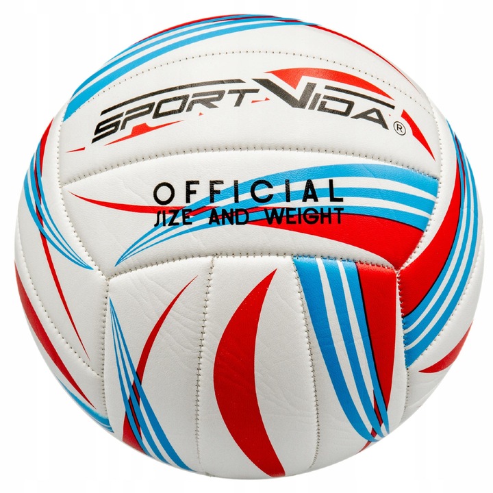 Sportvida Strandröplabda, Méret 5, Fehér-Piros