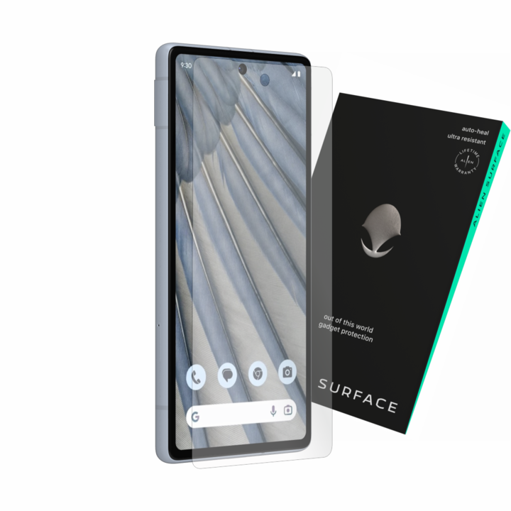 Alien Surface védőfólia Google Pixel 7a telefonhoz, képernyővédő, a tokkal kompatibilis