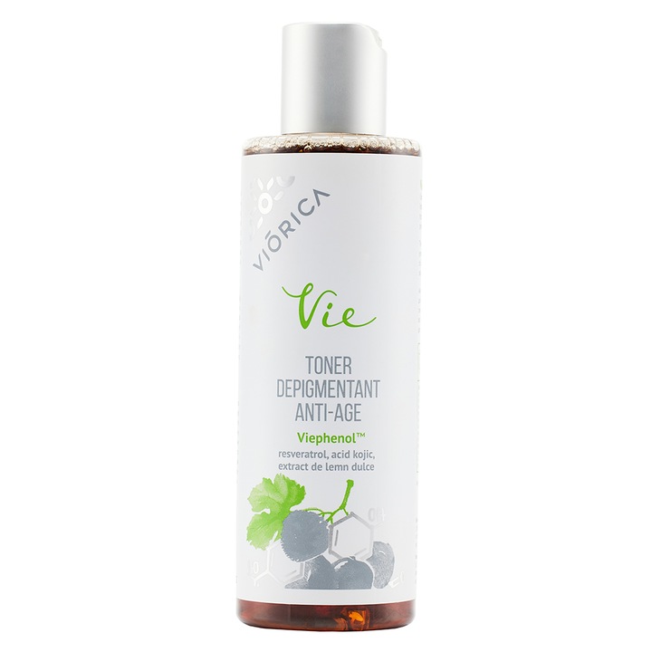 Депигментиращ тоник, Viorica Vie, Anti-age, 200 мл