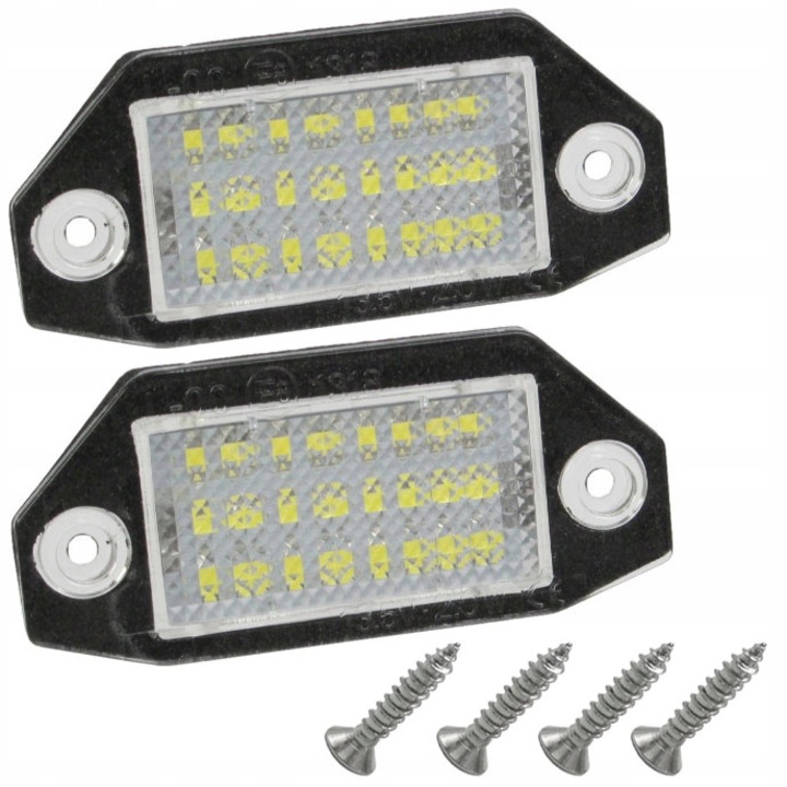 Set 2 Lampi Numar LED, Ford Mondeo 3 Mk3 III 2000-2007, ME Premium