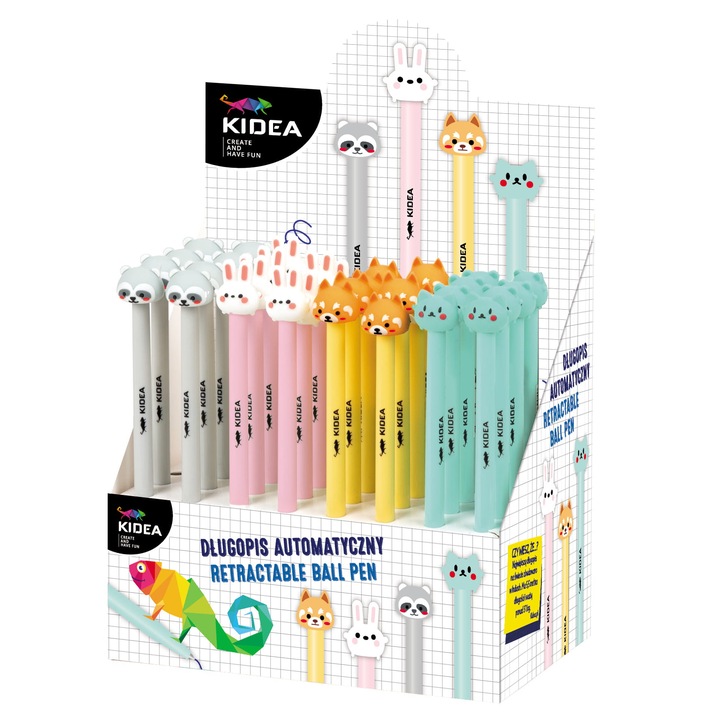 Set pixuri, Kidea, Multicolor, 4 buc