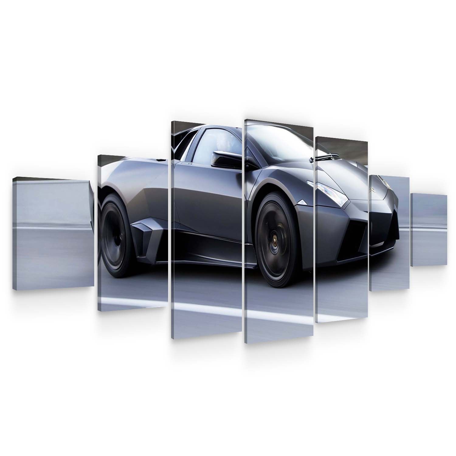 Set Tablou DualView Startonight Masina de viteza, 7 piese, luminos in intuneric, 100 x 240 cm