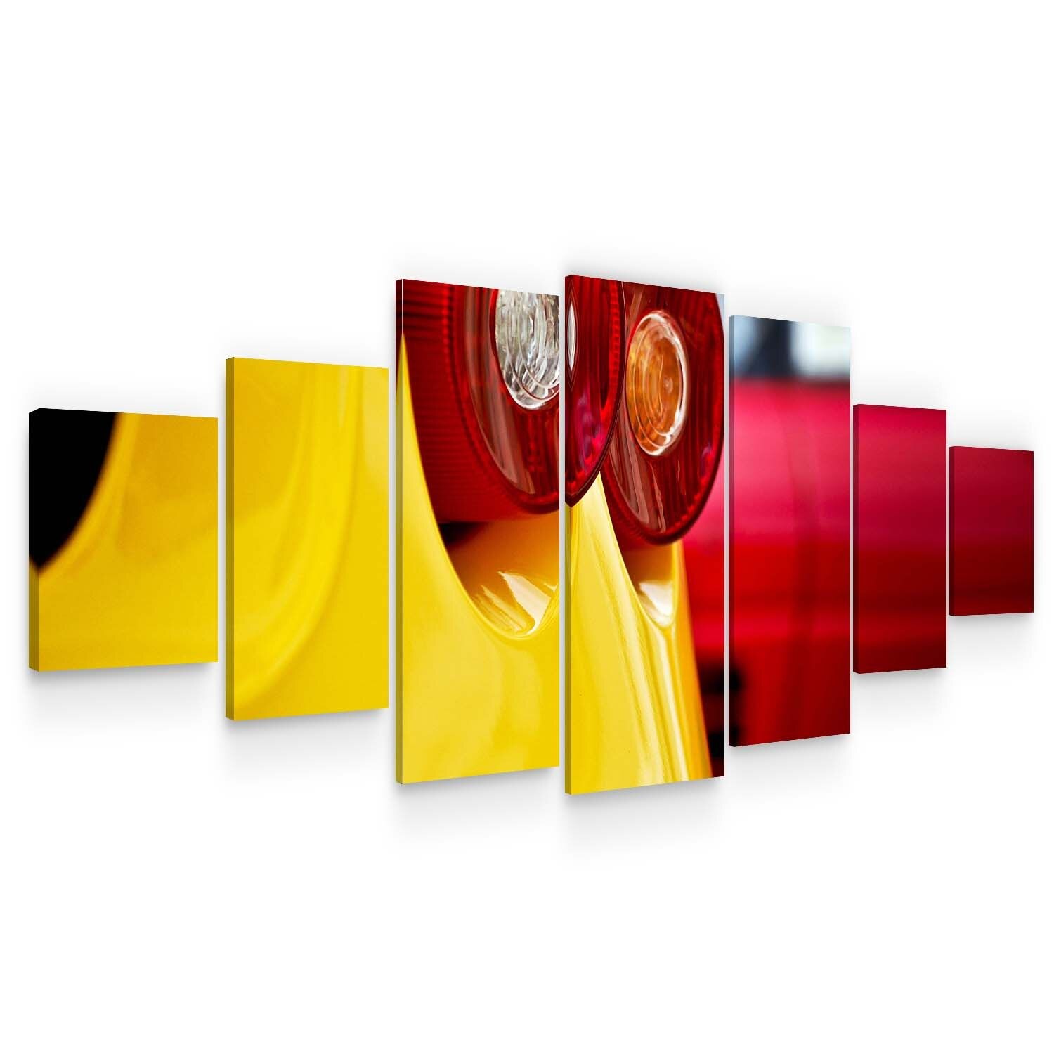 Set Tablou DualView Startonight Stopuri, 7 piese, luminos in intuneric, 100 x 240 cm