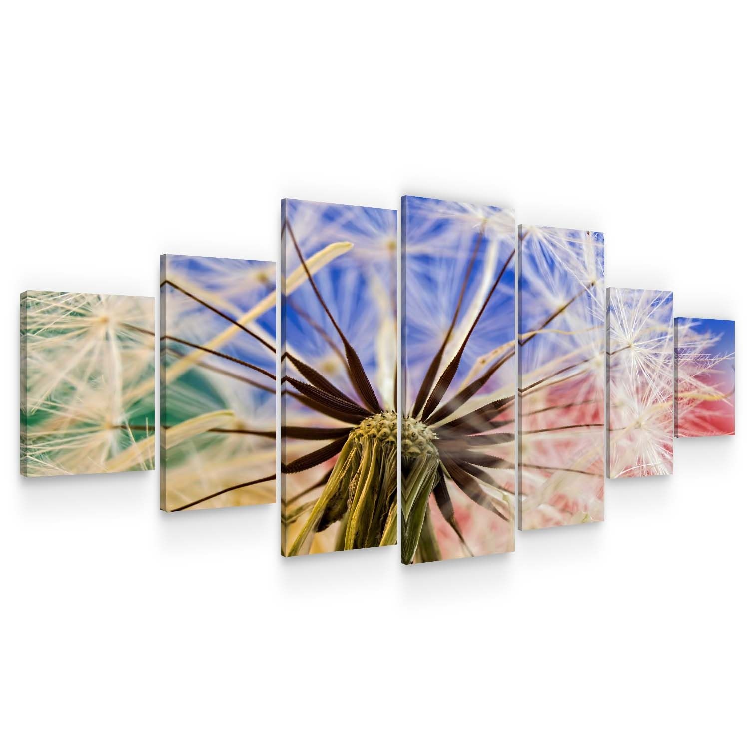 Set Tablou DualView Startonight Papadie, 7 piese, luminos in intuneric, 100 x 240 cm