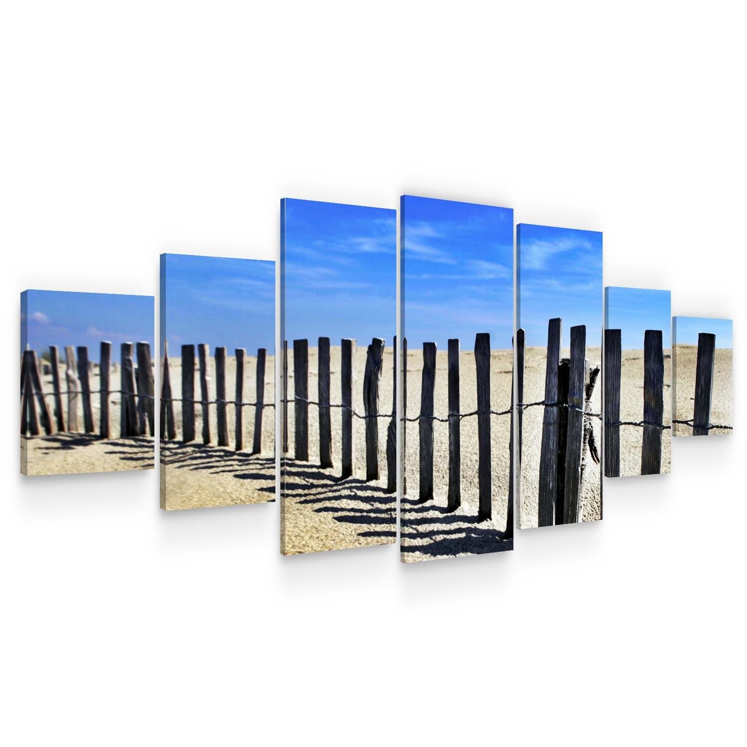 Set Tablou DualView Startonight Peisaj de vara, 7 piese, luminos in intuneric, 100 x 240 cm