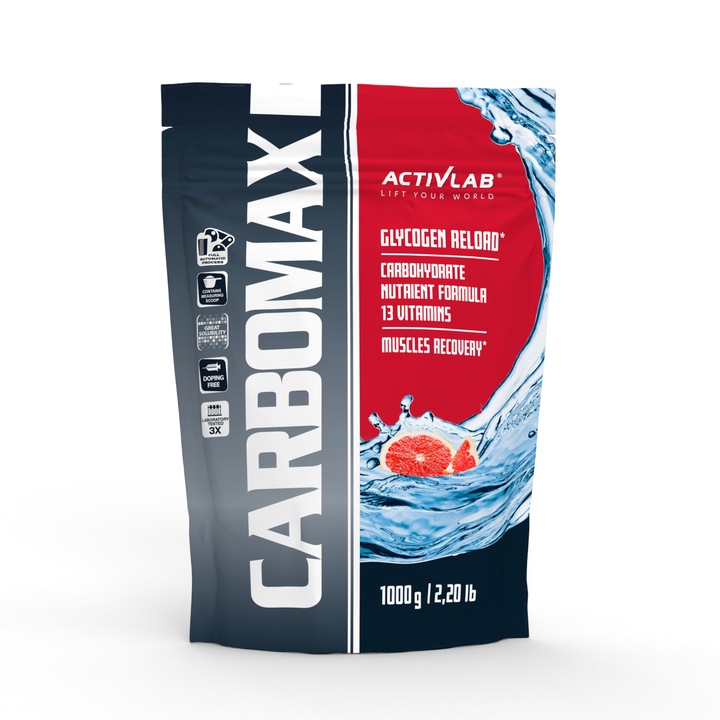 CarboMax, ActivLab, 1000 g, грейпфрут