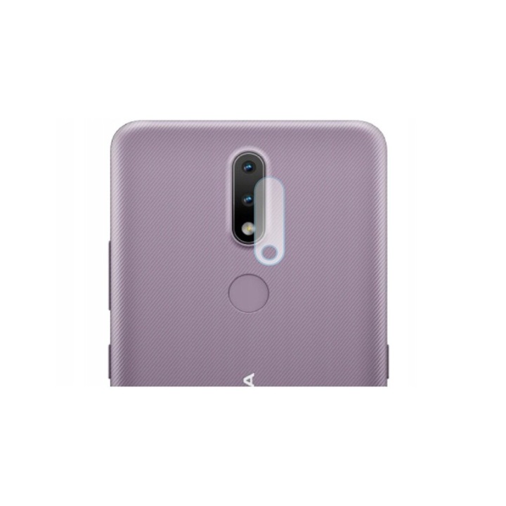 Nokia 2.4 kompatibilis fényképezőgép védőfólia, üveg, 9H, átlátszó