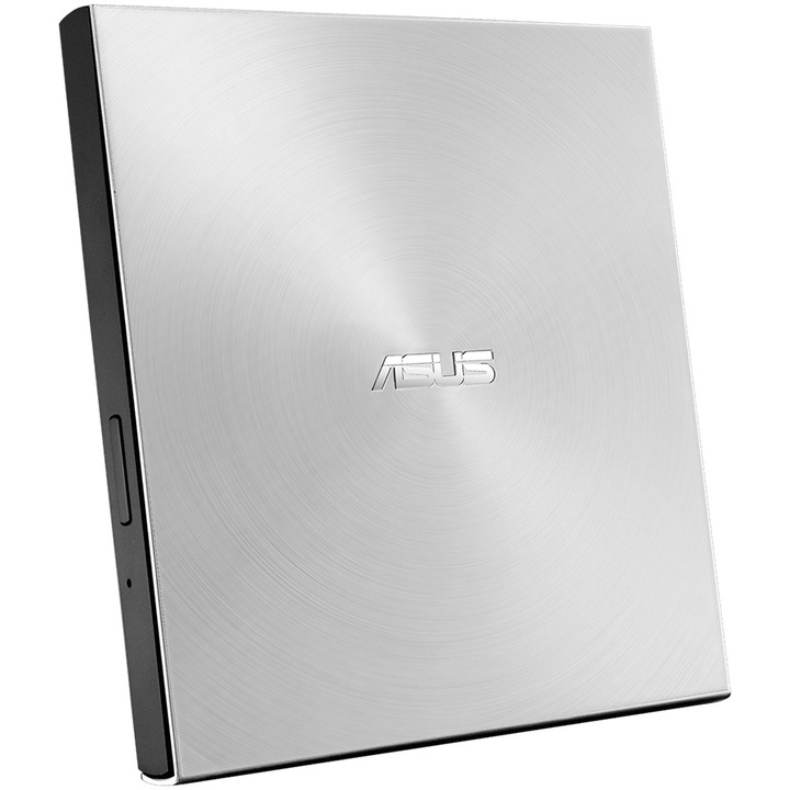 Външно оптично устройство Asus SDRW-08U7M-U ultraslim 8X DVD записващо writer, Silver