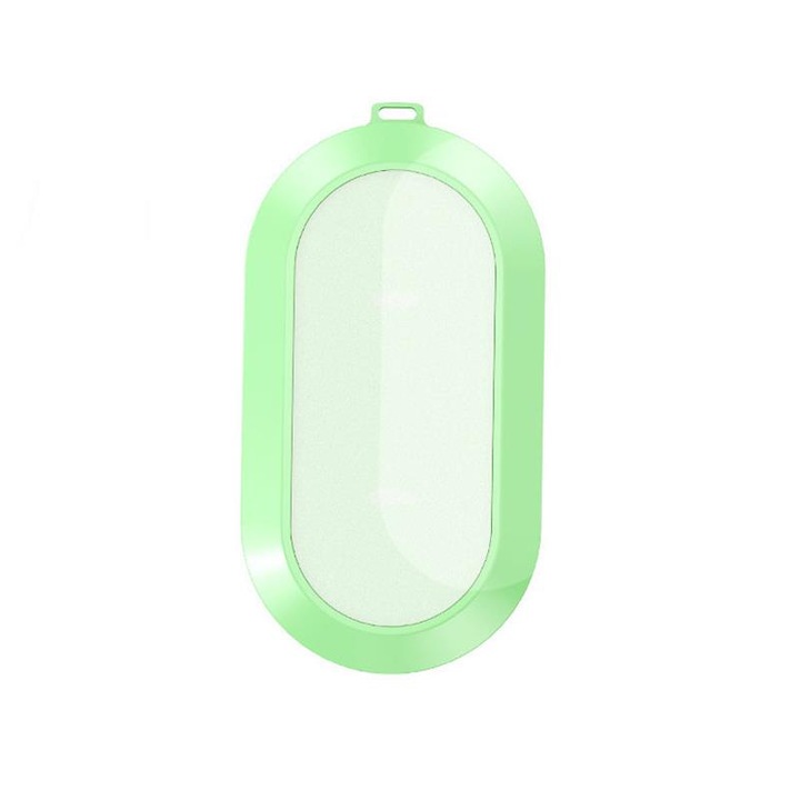 Dispozitiv de indepartare a parului de cristal, Sunmostar, Plastic, 11x6cm, Verde/Alb