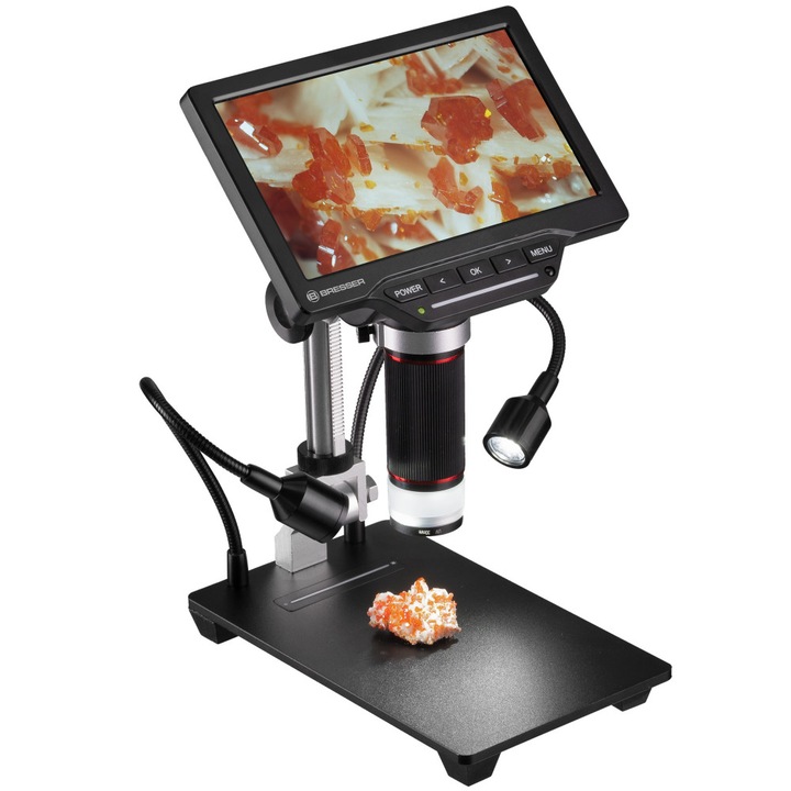 Bresser WiFi 1080P digitális mikroszkóp 2L LCD képernyővel