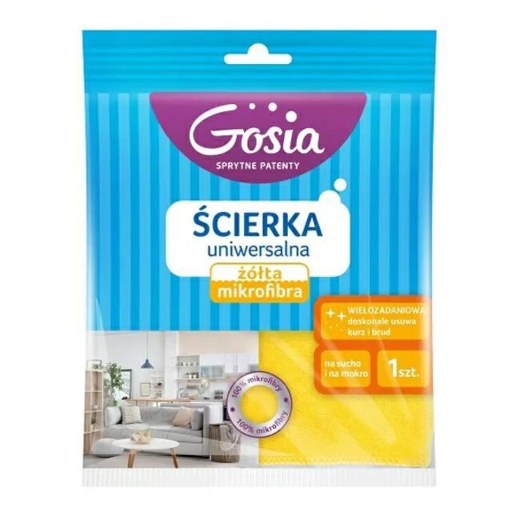 Laveta multifunctionala, Politan Gosia, Microfibra, 36x38 cm, Galben