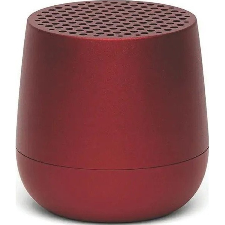 Boxa portabila Lexon, TWS, 3W, Bluetooth, USB-C, Aluminiu/ABS, Rosu inchis