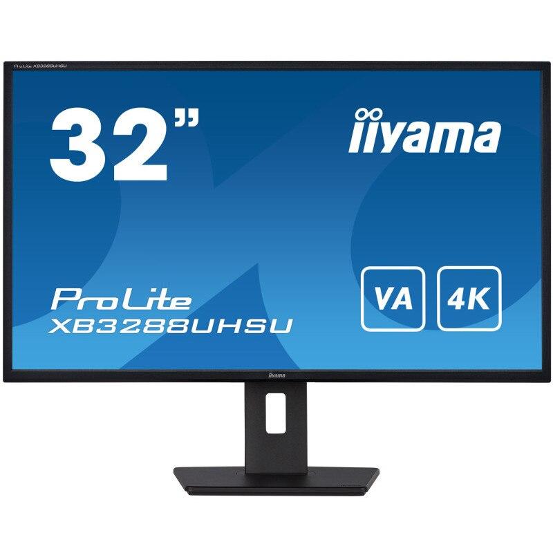 Monitor VA LED IIyama, ProLite, 32 , 4K /2xHDMI, BlueLightReducion, Negru