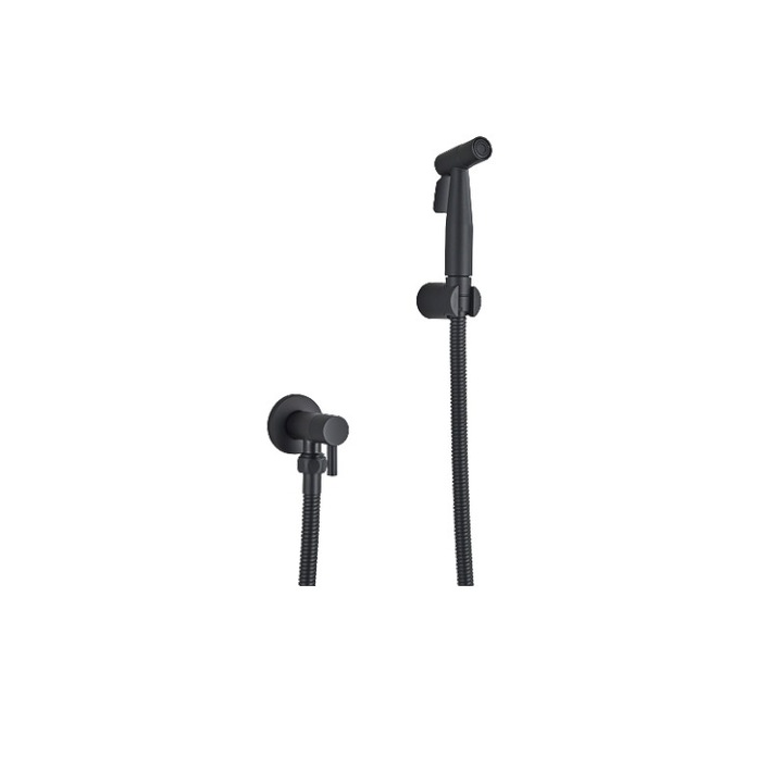 Bidé csaptelep, Blackswan, M10 típus, matt fekete modell, hideg vízhez, méret 12 cm