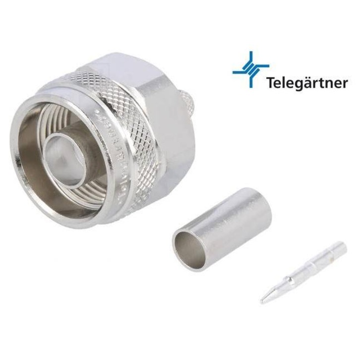 Telegartner N dugó krimp csatlakozó RG-58
