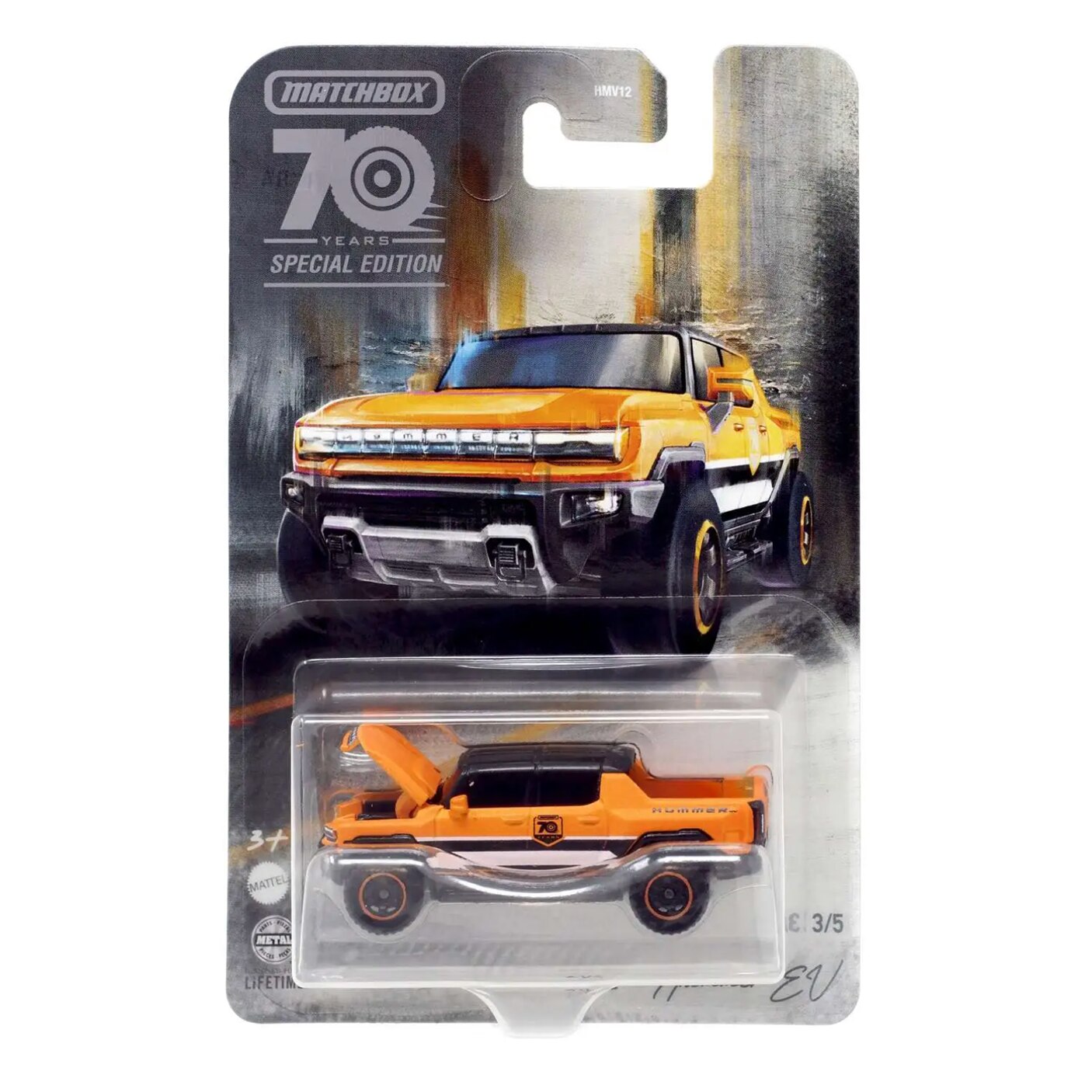 Set 5 Macchinine Matchbox 1:64 70° Anniversario, Serie Moving Parts 2023, Porsche, Corvette E Altre