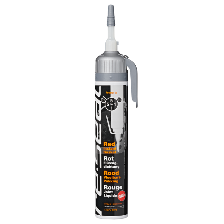 Adeziv Etansare Siliconic, Rosu ( Instant Gasket ), 5in1, 200 ml