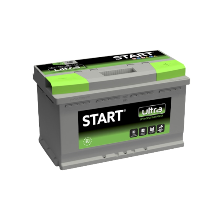 Акумулатор Start Ultra, 90Ah, 820A, R+
