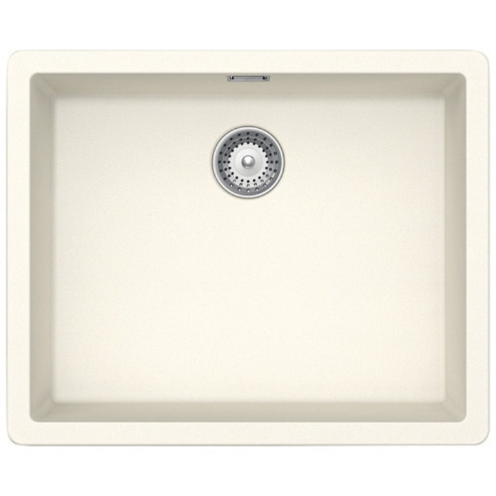Chiuveta Bucatarie Cu O Cuva Schock Greenwich N-100l 55,6x45,6 Cm, Fara Picurator, Montare Pe/sub Blat, Cristadur Magnolia