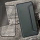 Комплект противоударно капаче и 5D стъклено фолио, съвместими с Xiaomi Redmi Note 12 Pro Plus 5G, магнитно затваряне, карбонова вложка, тип книга, държач за карти, защитено стъкло, черни ръбове, прецизен и уникален дизайн, пълна 360 защита, зелен