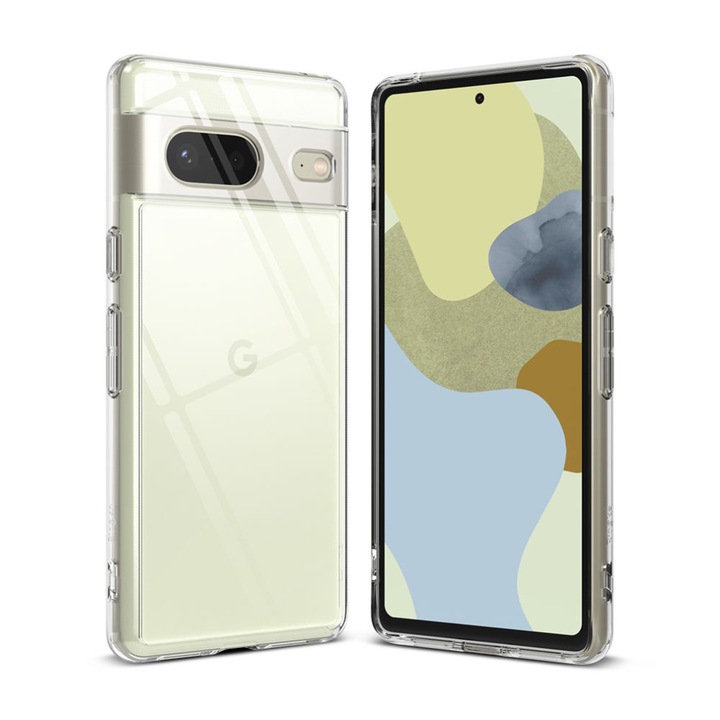 Husa de protectie din silicon pentru Google Pixel 7, Transparent