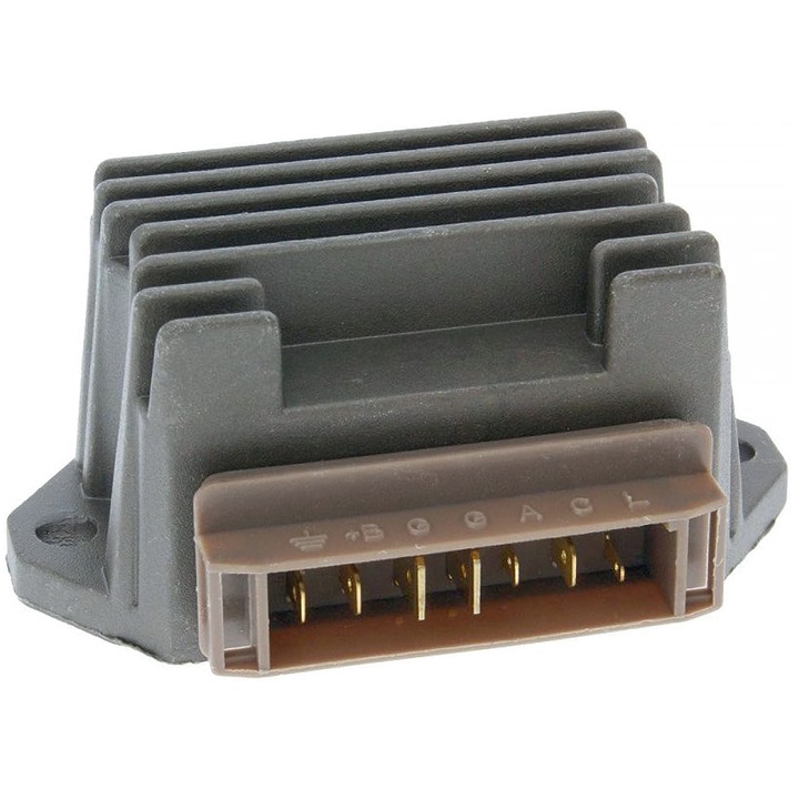 Robogó feszültségszabályozó, Balco, kompatibilis Aprilia SR, Piaggio, Hexagon, Skipper 125 cc, 2 ütemű, 7 tűs