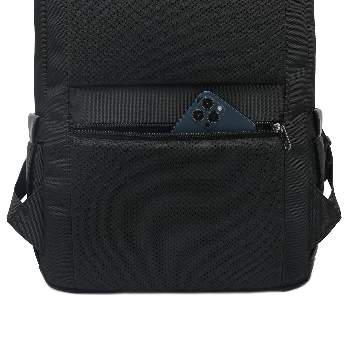 Rucsac laptop 15.6" smart business, impermeabil, cu buzunar laptop antisoc, Tigernu, 43.5x30x21 cm, Negru