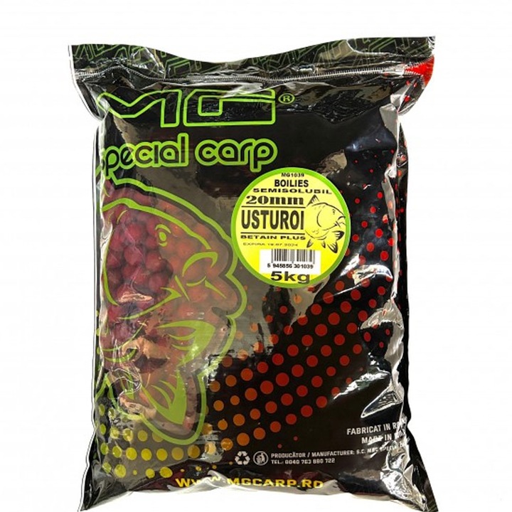 Захранка MG Special Carp Total Semi-soluble Garlic 20мм 5кг