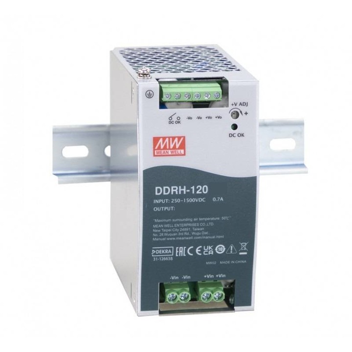 Convertor pentru fotovoltaice DDRH-120-48 Mean Well