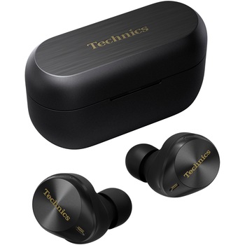 Casti In-Ear Technics EAH-AZ80E-K, True Wireless, Hybrid Noise Cancelling, Multipoint, Alexa built-in, JustMyVoice, Driver 10 mm, Negru