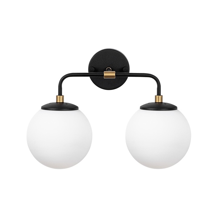 Aplica Horn-12212, Crem/Negru, 37 x 21 x 27 cm