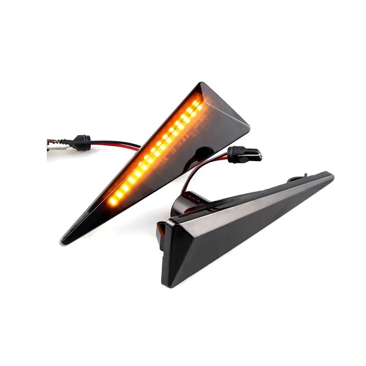 GizMondo Dynamic Led szárnyas jelzőlámpa készlet, Renault Megane, Espace, Scenic, Grand Scenic modellekhez, 2 db