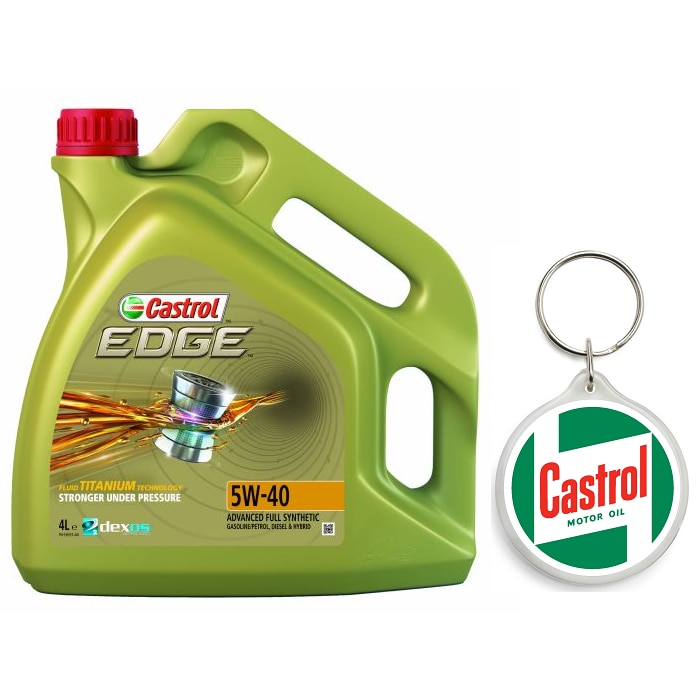 Ulei motor Castrol EDGE, TURBO DIESEL, 5W-40, 1 litru