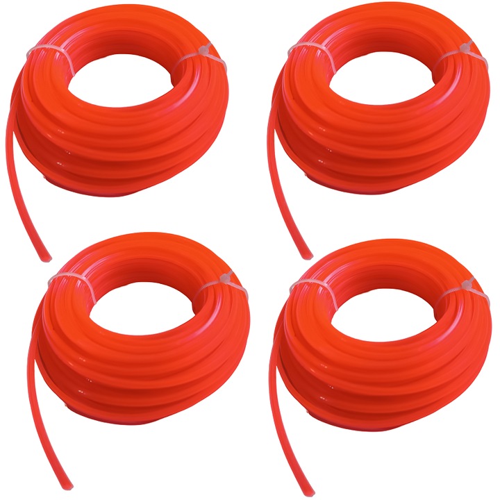 Damil, fűkasza, 2,7 mm, 60 m, négyzet alakú, Totokita