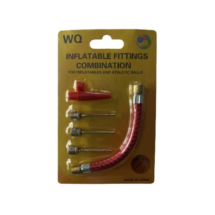 Комплект от 3 метални игли за ръчна помпа за надуване на топки