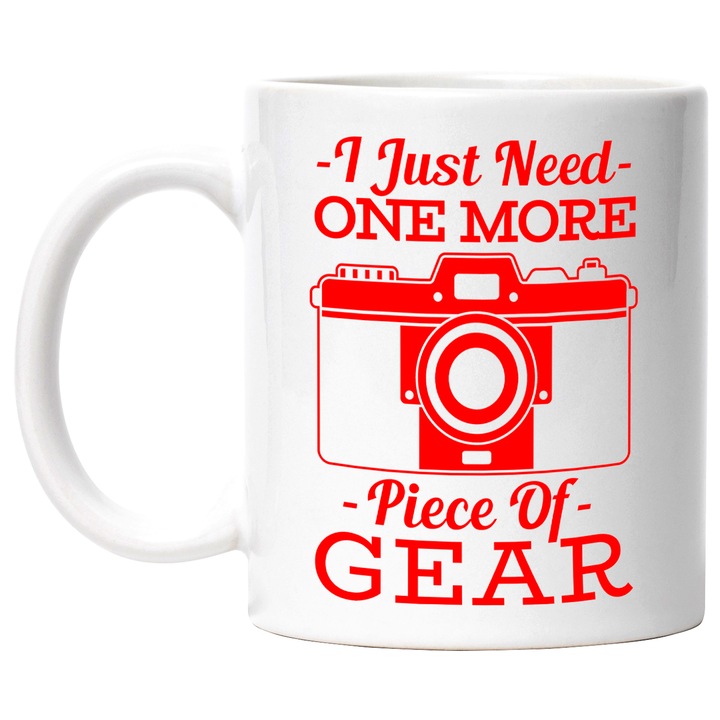 Cana Cu Mesaj Motivational Pentru Sportivii De Performanta, Sala de Fitness si Calisthenics cu Mesajul My Warm Up Is Your Work out 330 ml cu maner Alb