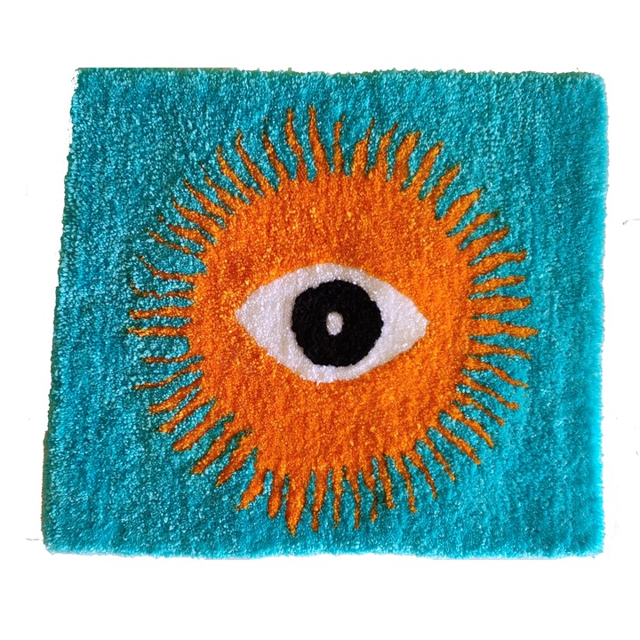 Килимче за очи, Акрил, 54x48 см