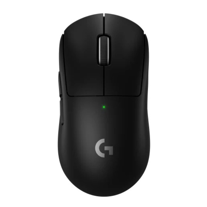 Безжична геймърска мишка, Logitech, PRO X 2, сензор HERO, Черна