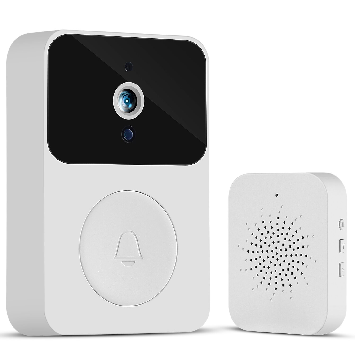 Fara Video Call Sonerie Video Inteligenta, cu 1080P Camera, Fara Fir, Vedere Nocturna ...