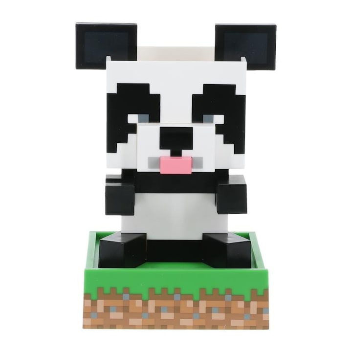 Minecraft фигурка на панда, Paladone, Пластмаса, 15 см, Многоцветна