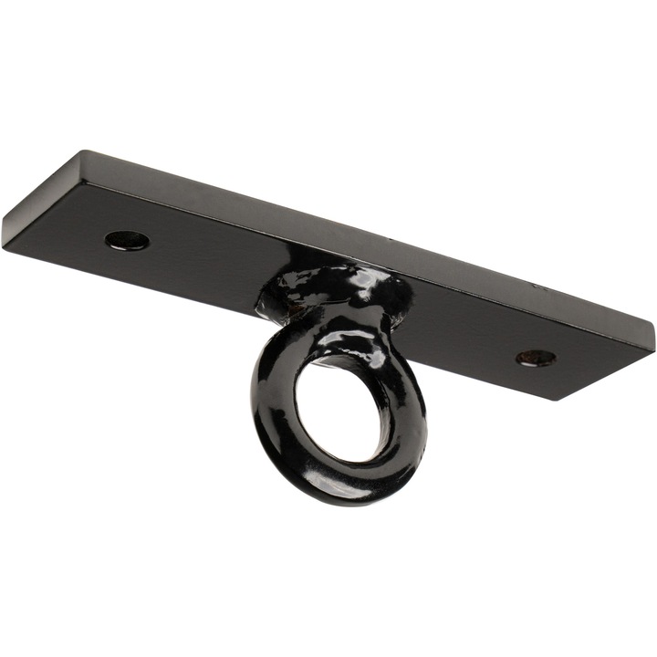 Suport metalic de tavan pentru saci de box Tunturi, 12x6x5 cm, negru