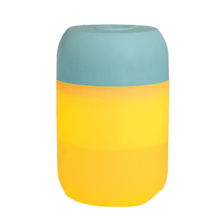 Párásító éjszakai lámpával, otthonra, gyerekszobába, csendes, tarka